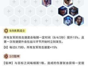 LOL云顶之弈S3新版攻略，揭秘未来战士狙神最强阵容玩法