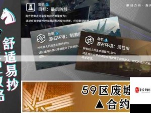 明日方舟危机合约攻略，无人危楼通关技巧与资源管理策略