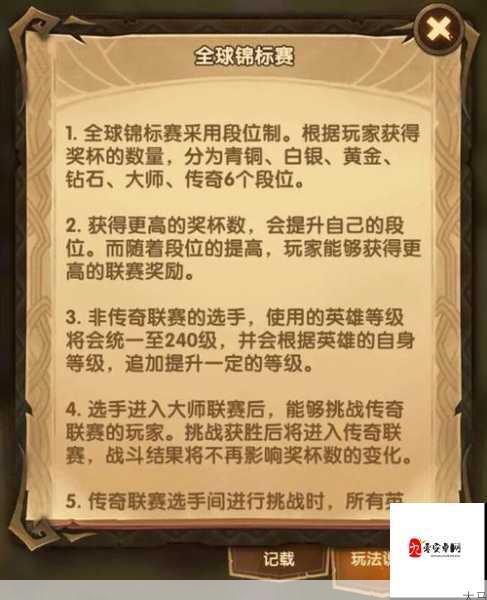 剑与远征传奇角斗士，荣耀之路与勋章全攻略